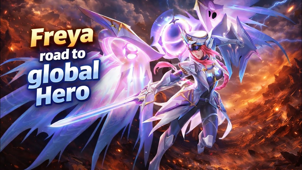 Freya Agresif Mode ON! Road To Global Hero🔥#3 