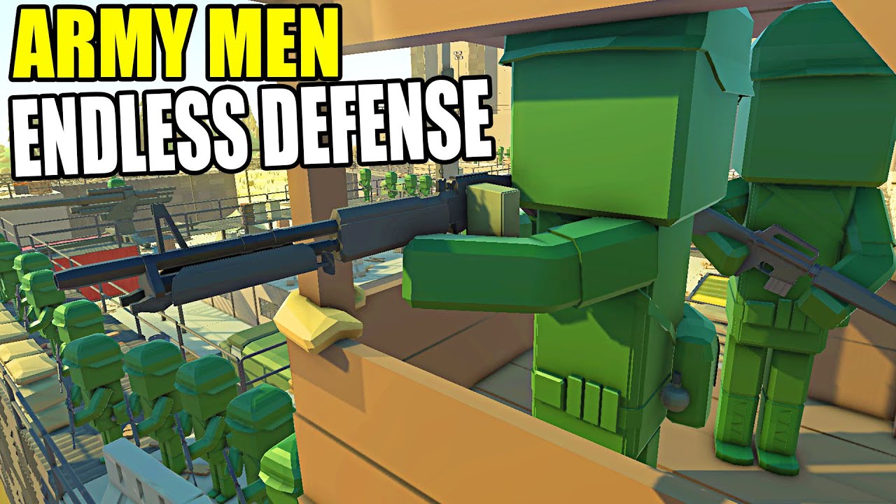 Army Men FORTRESS vs ENDLESS WAVES!? - Ancient Warfare 3: Battle Simulator