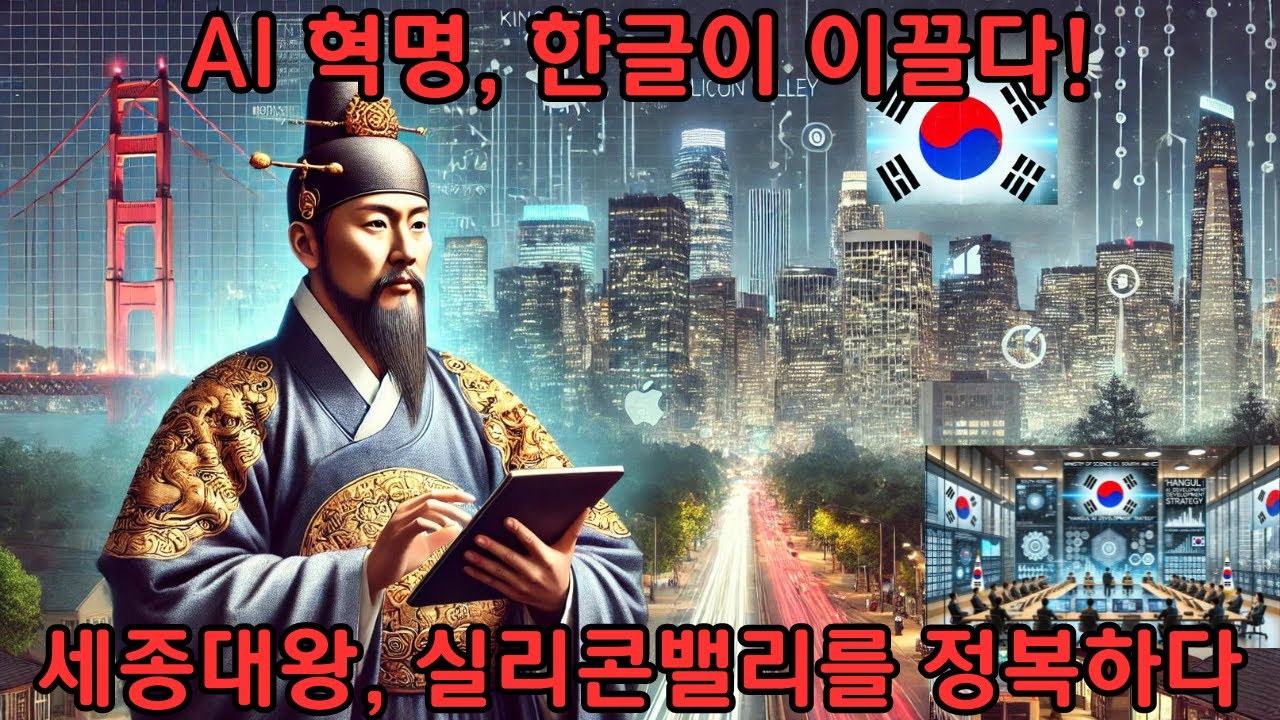 세종대왕의 꿈, 실리콘밸리를 정복? AI 시대의 한글 혁명?