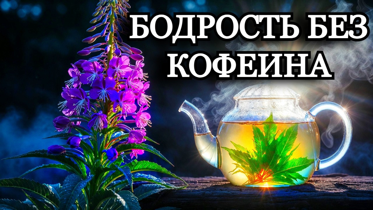 ИВАН-ЧАЙ ПРОТИВ КОФЕ: Как Кипрей Узколистный Восстанавливает Нервную Систему БЕЗ Кофеина