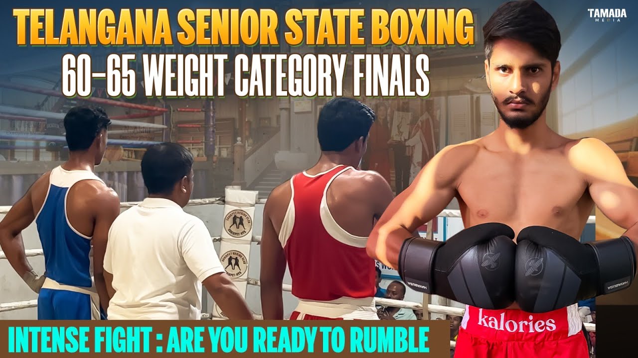Telangana Senior State Boxing Finals | 60 - 65 Weight Category | Purvik Brutal