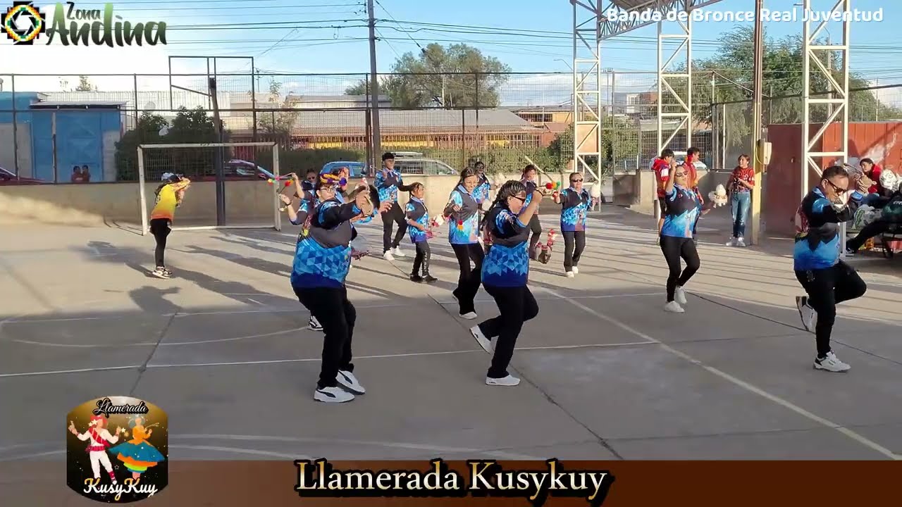 Ensayo con Banda  _ Fraternidad Llamerada Kusykuy _ Calama  Chile 2026