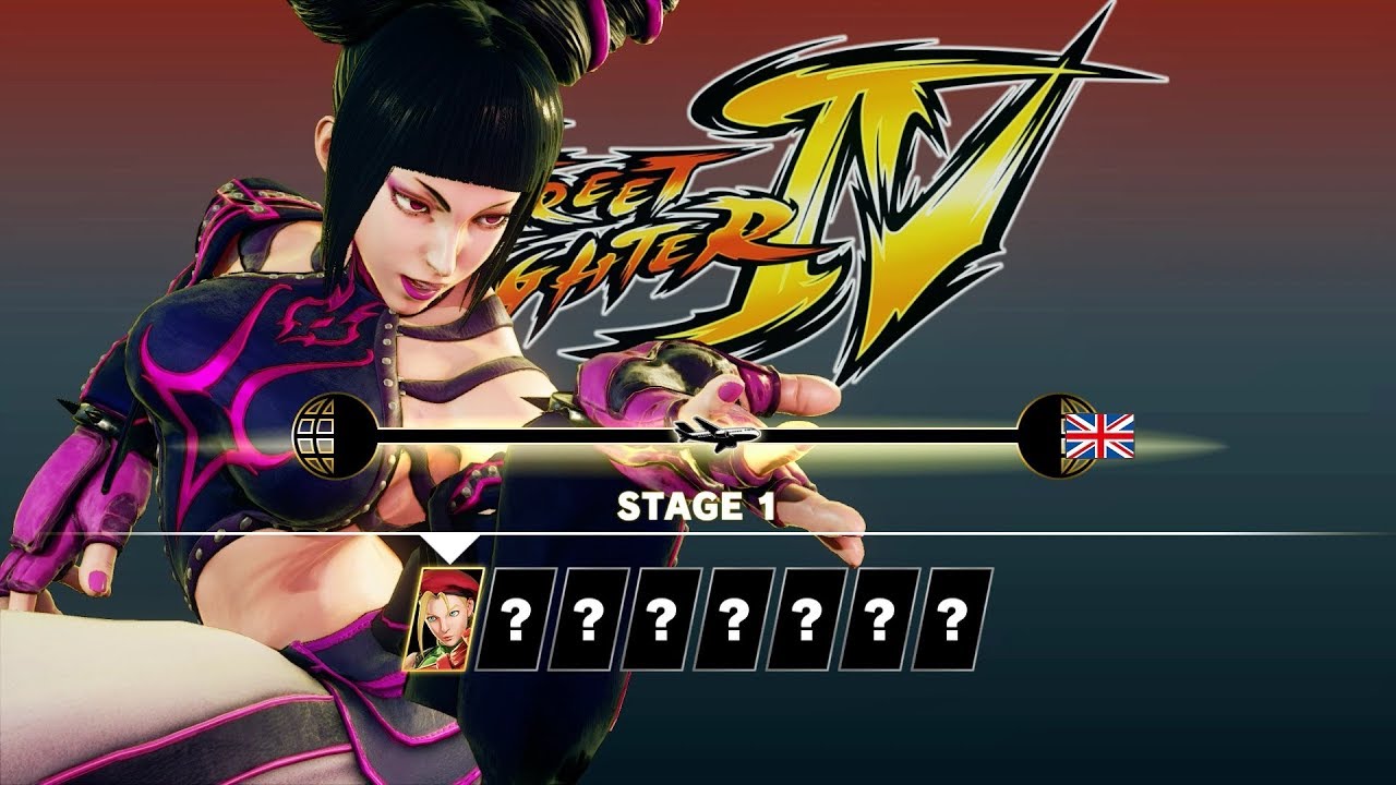 SFV AE - Juri Arcade Mode (Full) [Street Fighter 4 Path]