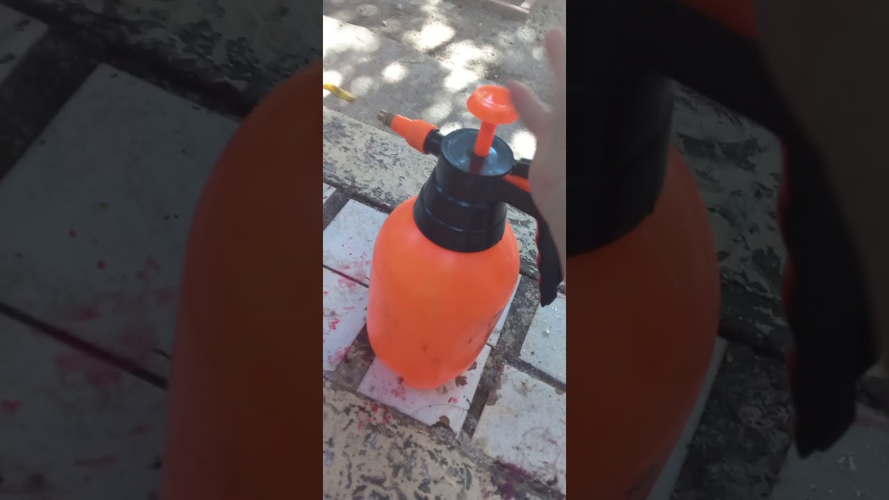 c&oacute;mo utilizar un pulverizador rociador