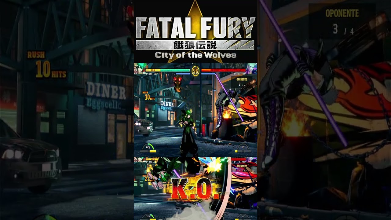 Hotaru Fatal Rave Combo (Fatal Fury: City of the Wolves) #fatalfurycityofthewolves #snk #ps5