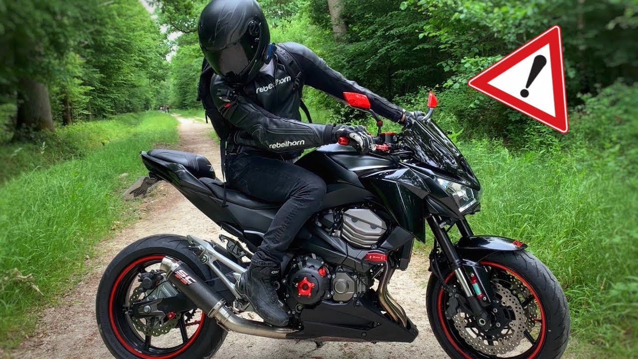 LA MOTO DU DIABLE !😈 {Kawasaki Z800}
