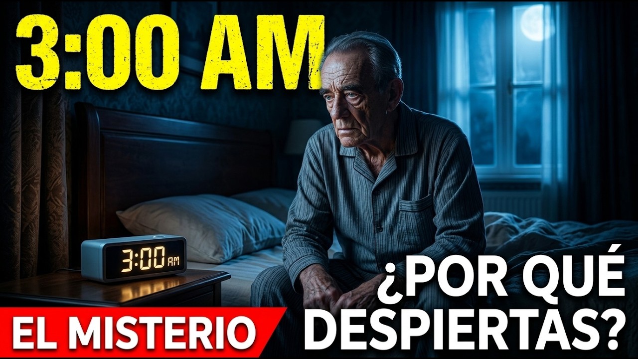 ¿Por qué muchos se despiertan exactamente a las 3 de la mañana?