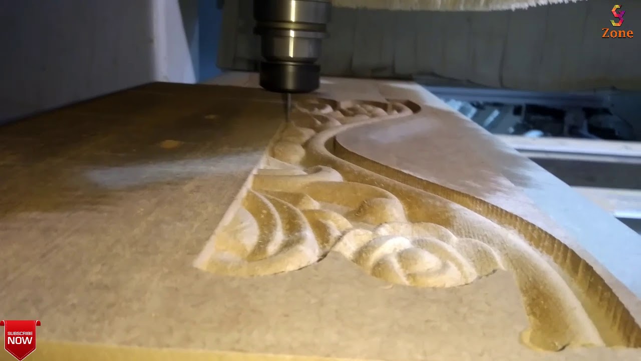 chair Back Decor ~ scm cnc Machine ~ Artcam Program