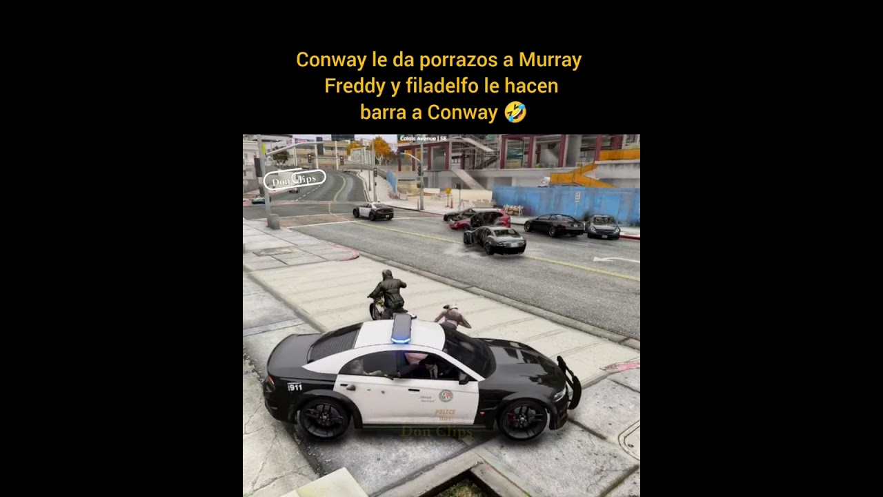 Conway da porrazos a Murray 🤣 #spainrp #gta #roleplay #desst3 #reborn #rebornlive #axozer #donclips