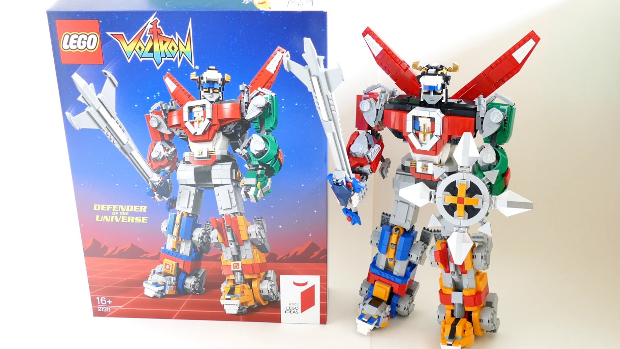 Voltron - LEGO Ideas 21311 Transformation and building process