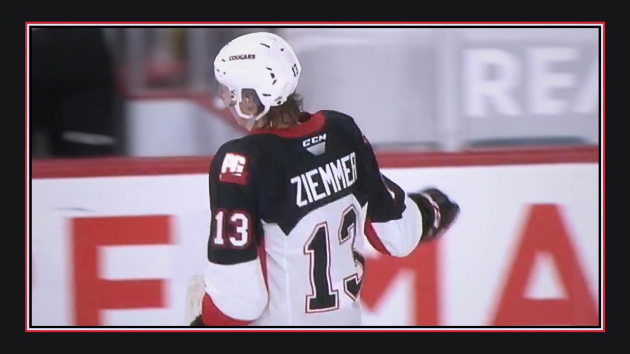 Koehn Ziemmer | PG Cougars | All (39) WHL Goals from 2020-21 to 2021-22