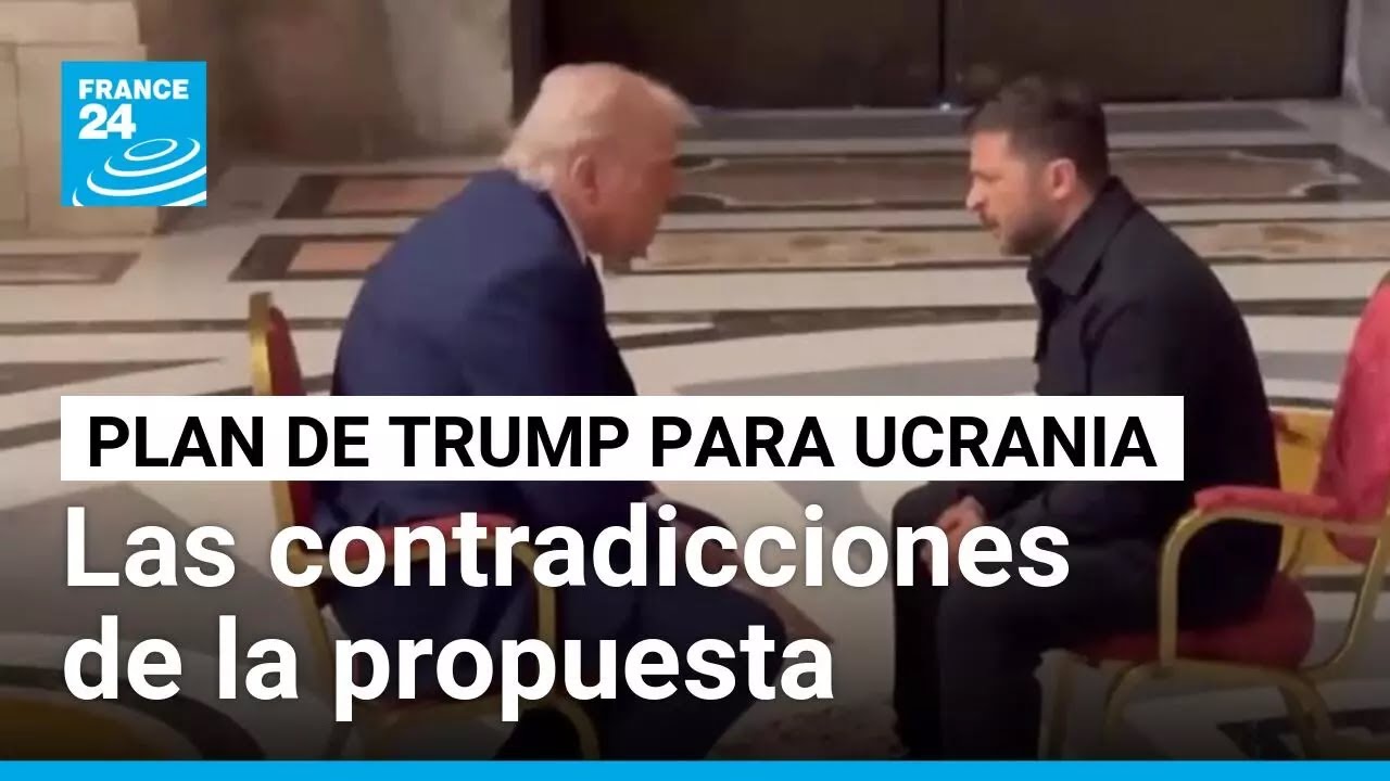 Las contradicciones del plan estadounidense de Trump para Ucrania