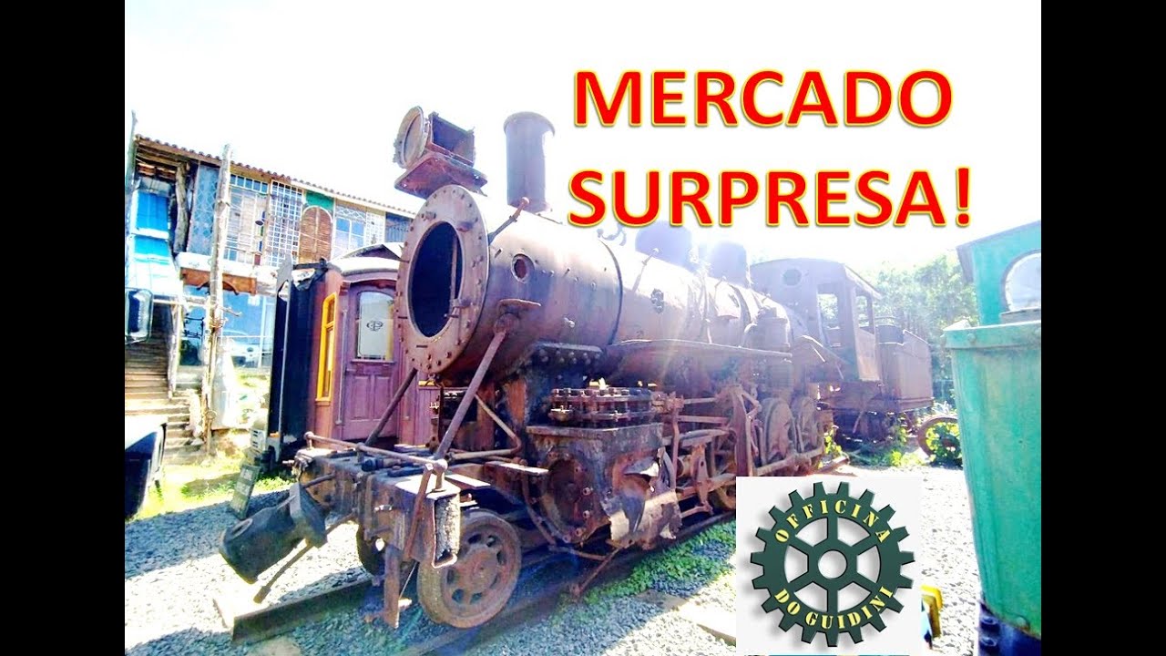 Visitei a Locomotiva da Paulista no Mercado Surpresa!