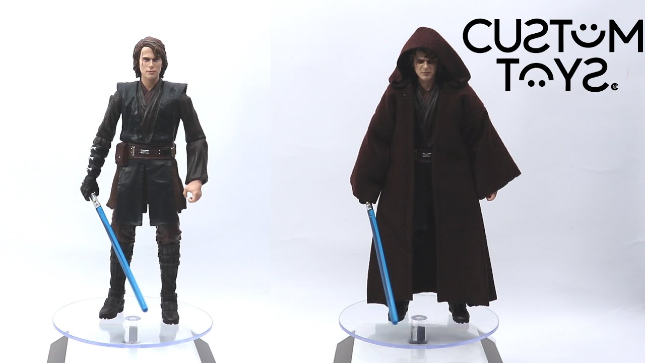 STAR WARS Hasbro The Black Series Hayden Christensen Anakin Skywalker action figure CUSTOM REVIEW