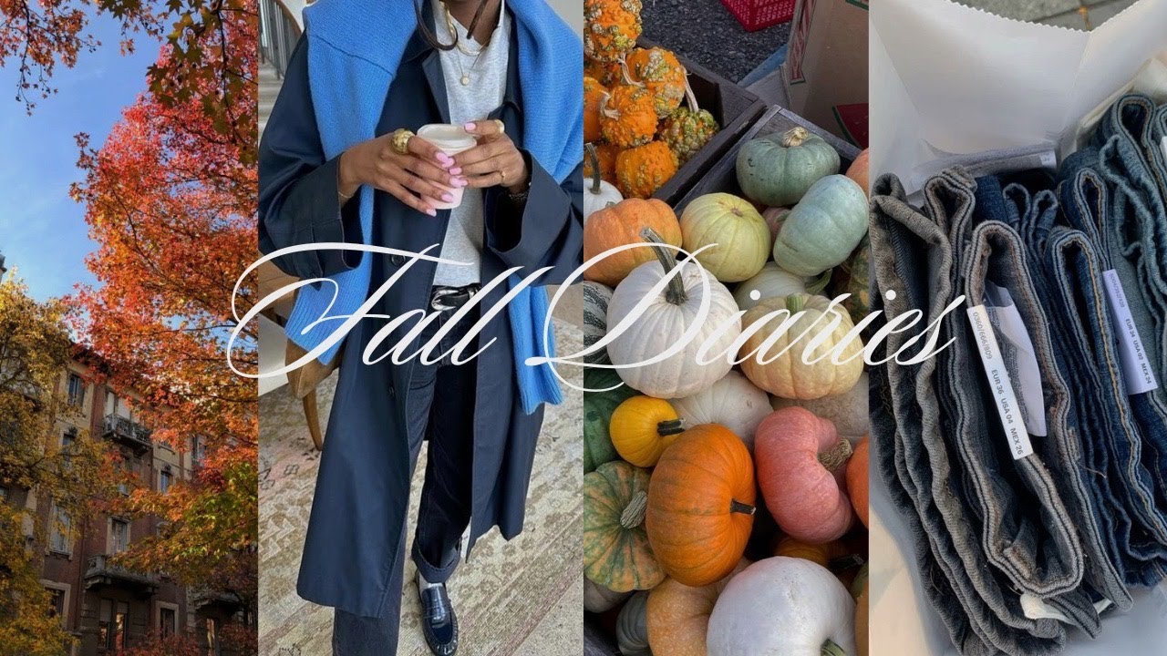 CITY SHOPPING VLOG 🍂🧣🧦🍁🥧 zara, pumpkin lattes, fall diaries