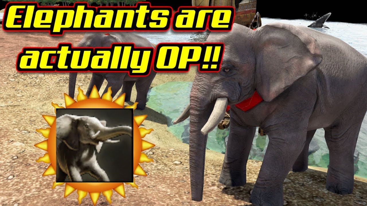 Elephants have no counter!!!!  AOE3