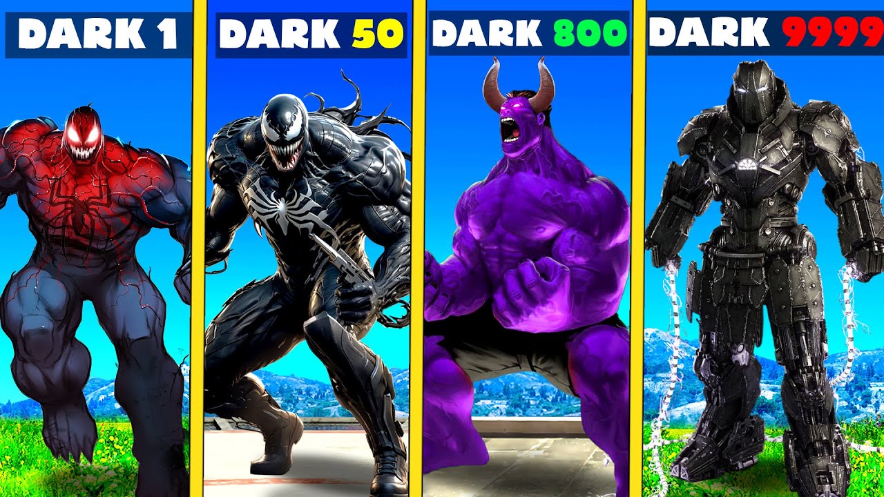 Upgrading to DARK SUPERHEROS in GTA 5 (Part 1)