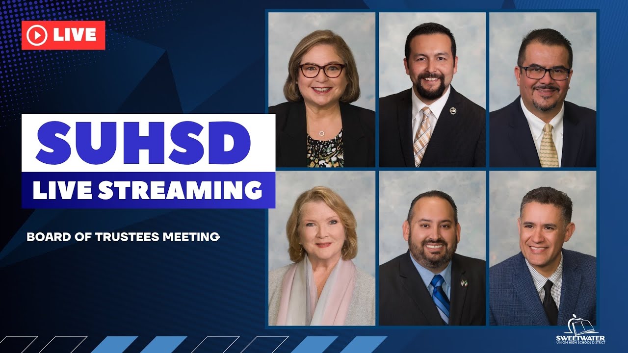 SUHSD Board of Trustees Meeting - July 21, 2025