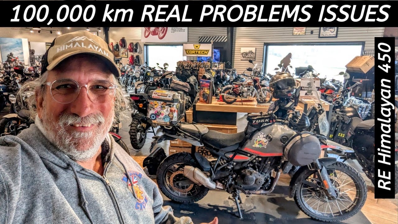 100 000 км RE Himalayan 450 — Видео о самых больших проблемах/вопросах/монстрах — Ух ты!