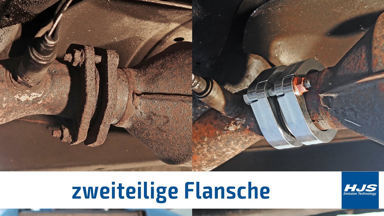 Montagefilm 2-teilige Flansche; Reparaturflansch HJS 82 00 7055 Volvo 740