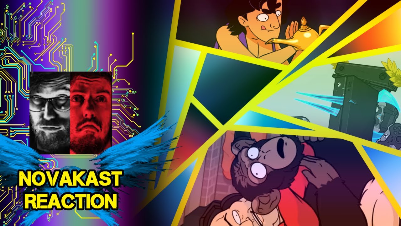 Genies, Xbox, Joe Rogan & Chimps... WHY - Reaction Time: Flashgitz | Novakast
