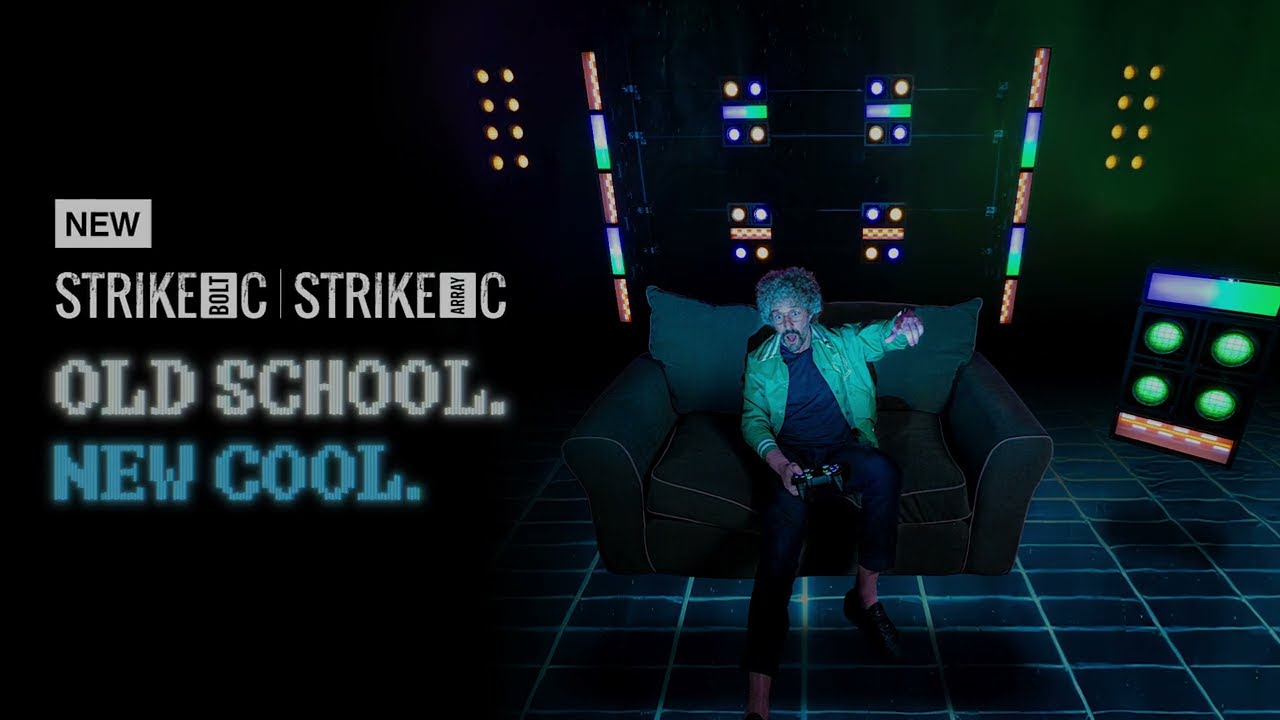 STRIKE Array C + STRIKE Bolt 1C:  IP65 Full-Color Blinders and Strobes FTW by CHAUVET Professional