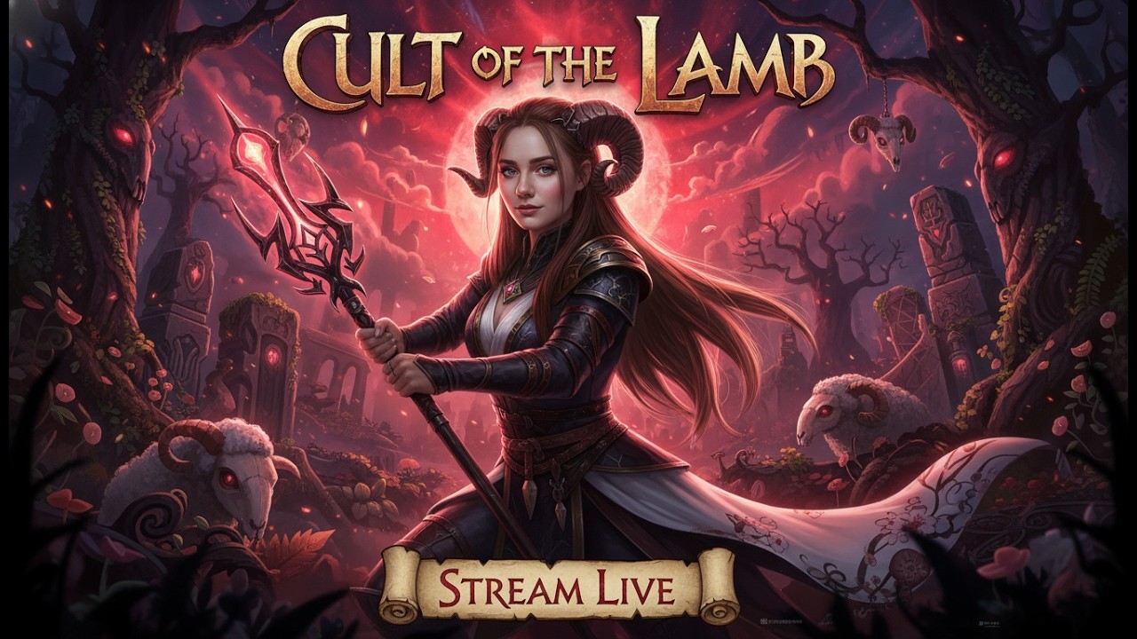 Cult of the Lamb | #shorts #стрим #стримерша #cultofthelamb  #cultofthelambgame #игрынапк