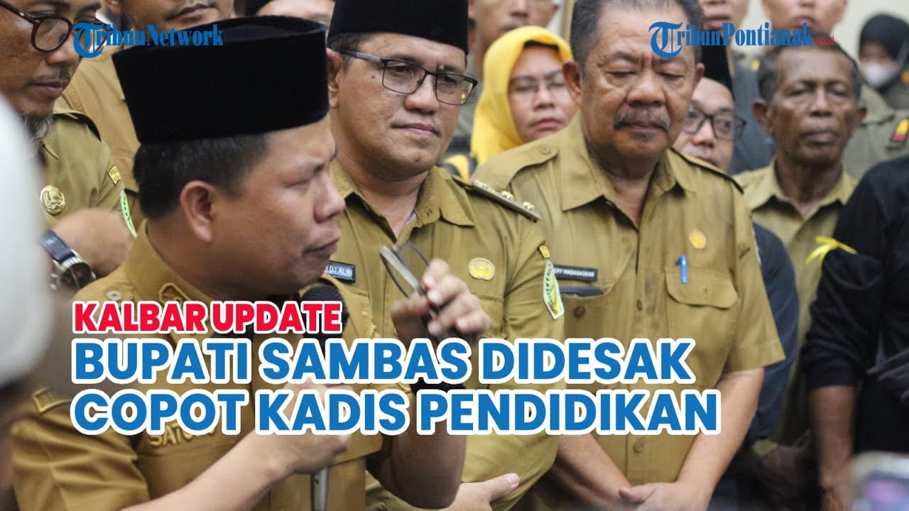Rakyat Bersuara Desak Bupati Sambas Mencopot Kadis Pendidikan