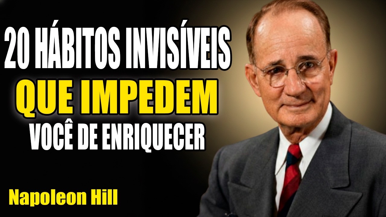 Napoleon Hill Avisou: A Lista Mental que Separa Pobres de Milionários