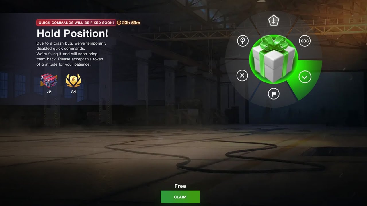 Quick Command Fix? WoT Blitz