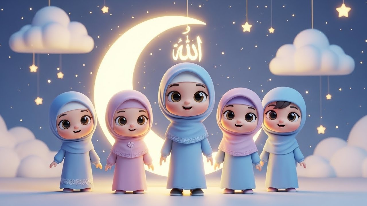 Allah Is Great & Near | Beautiful Islamic Rhyme for Kids | Crescent Bloom Kids