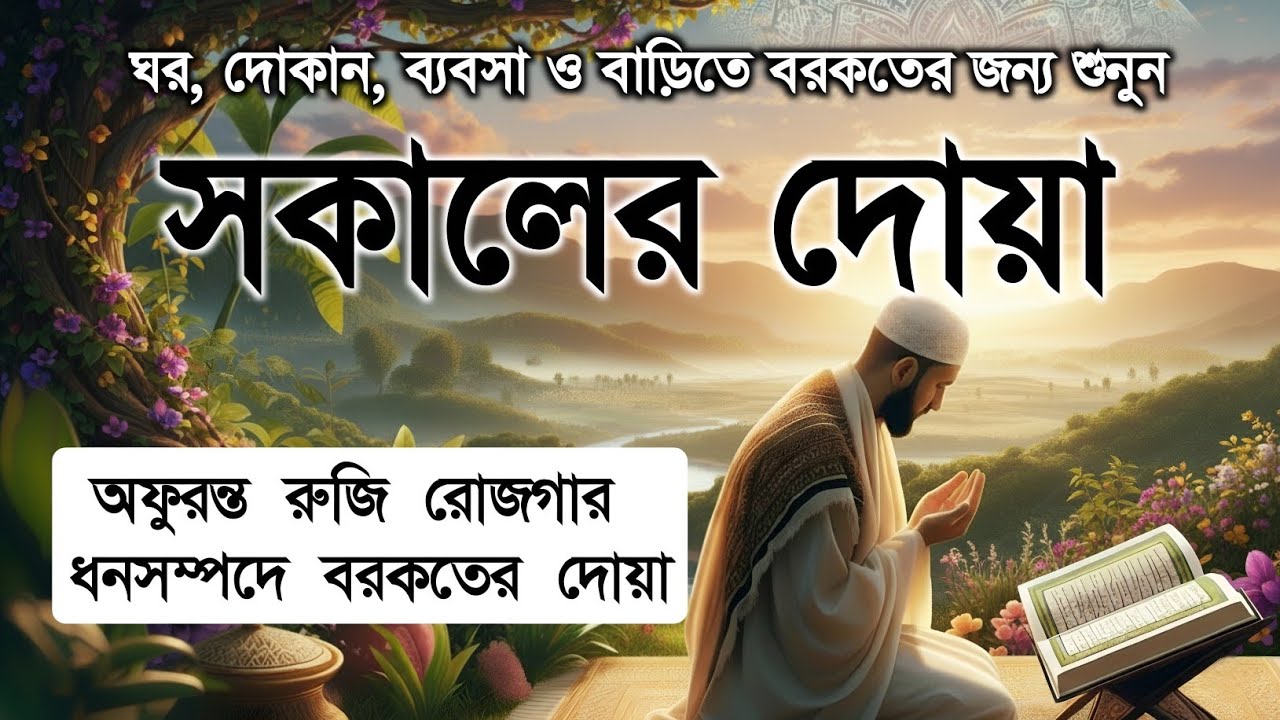 সকালটা শুরু হোক হৃদয় শীতল করা বরকতময় আয়াত দিয়ে। সকালের দোয়া ও জিকির । Morning Dua Full by Alaa Aqel