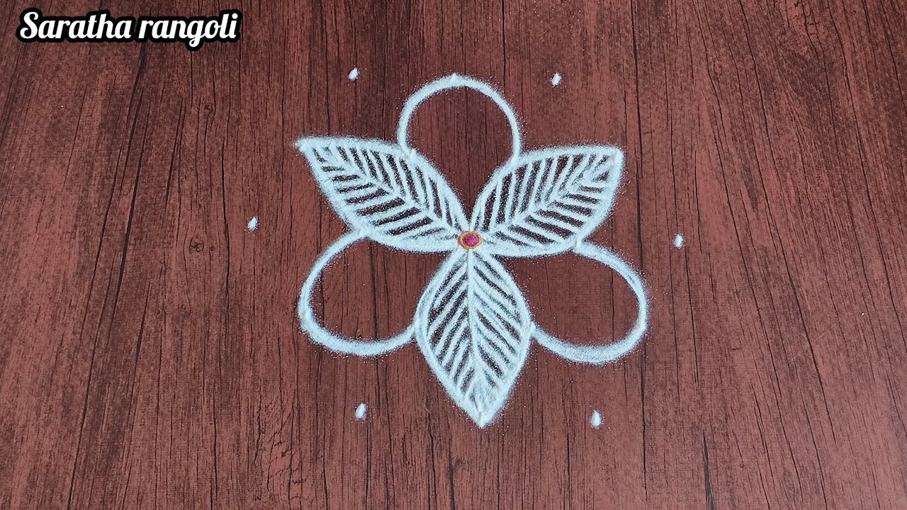 Easy and simple rangoli designs🌷ugadi 2026 festival muggulu🌷panguniuthiram  rangoli🌷saratha rangoli