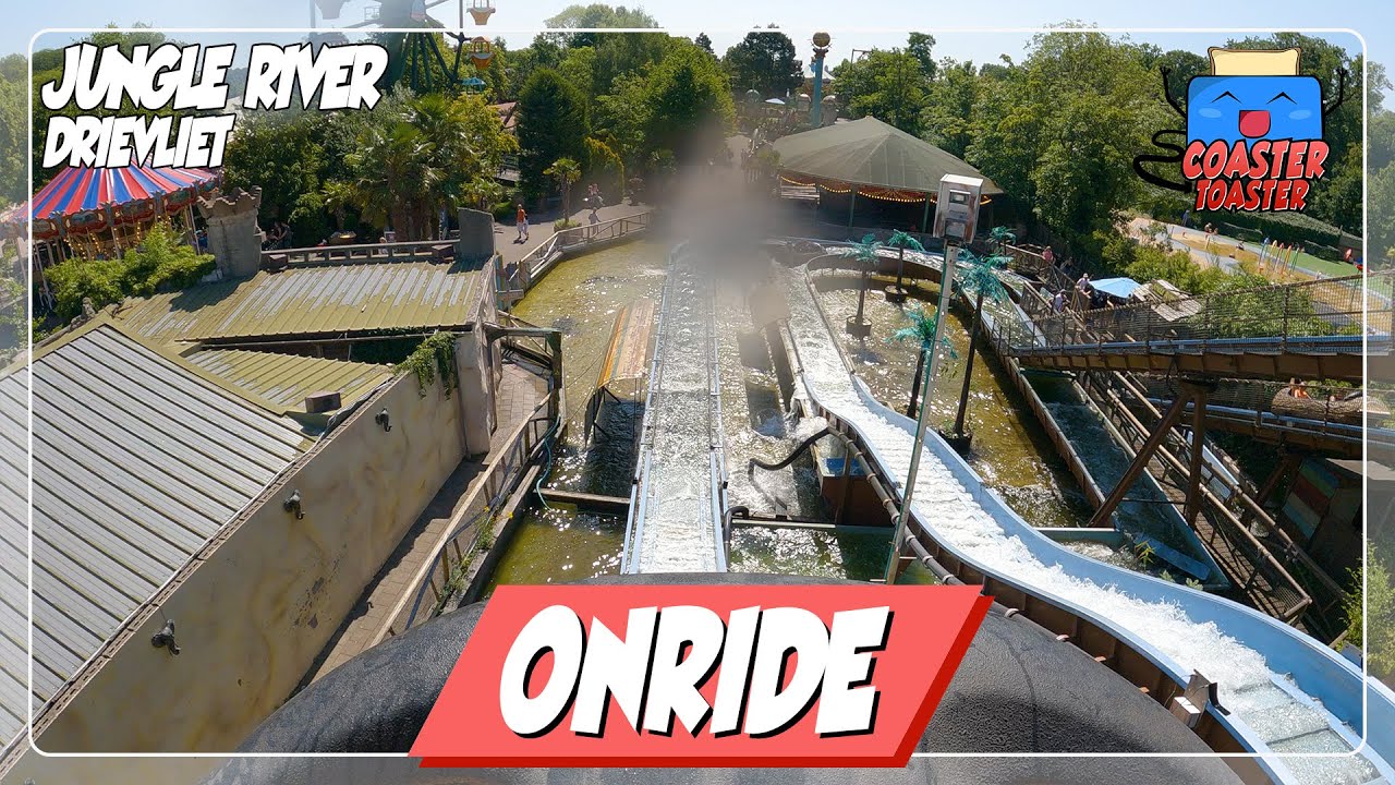 Jungle River - Drievliet - Kompakte Wildwasserbahn von Reverchon | POV