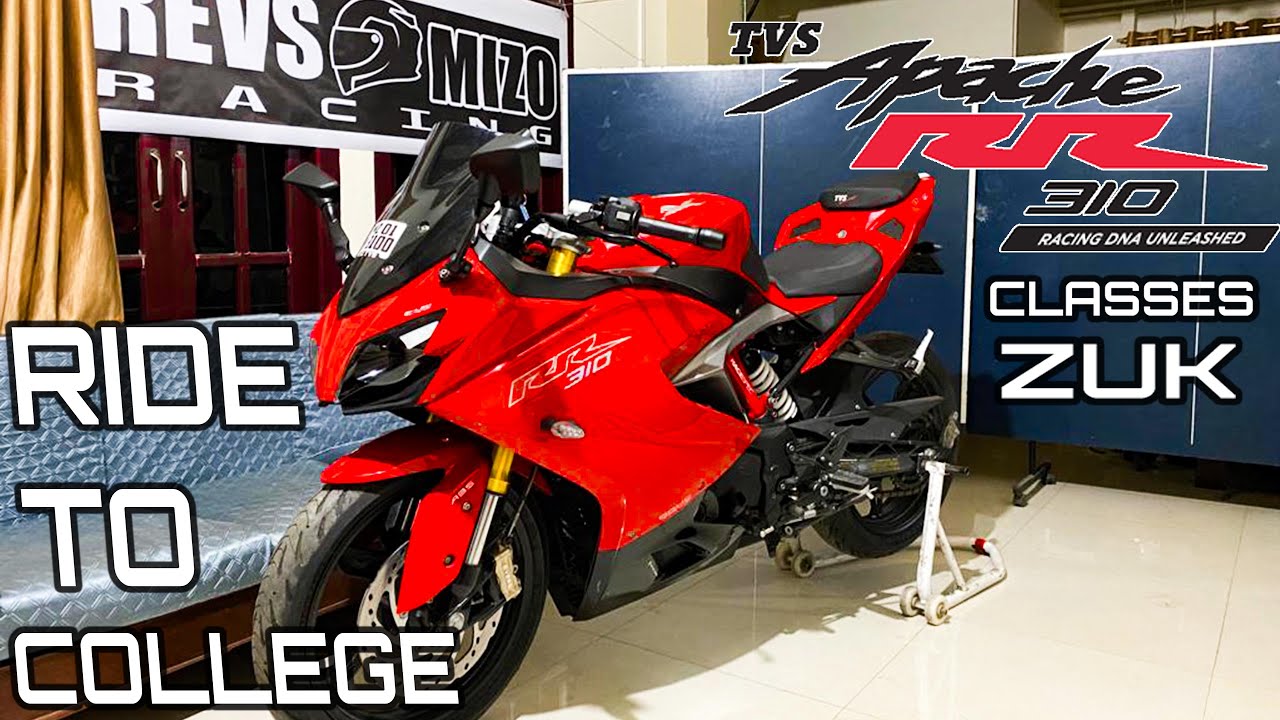 Ride to College Eps 6 || TVS Apache RR310: Clazzes Zuk