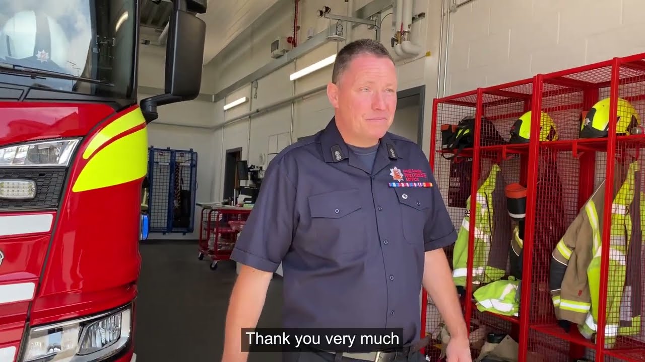 A tour of Shoeburyness Fire Station