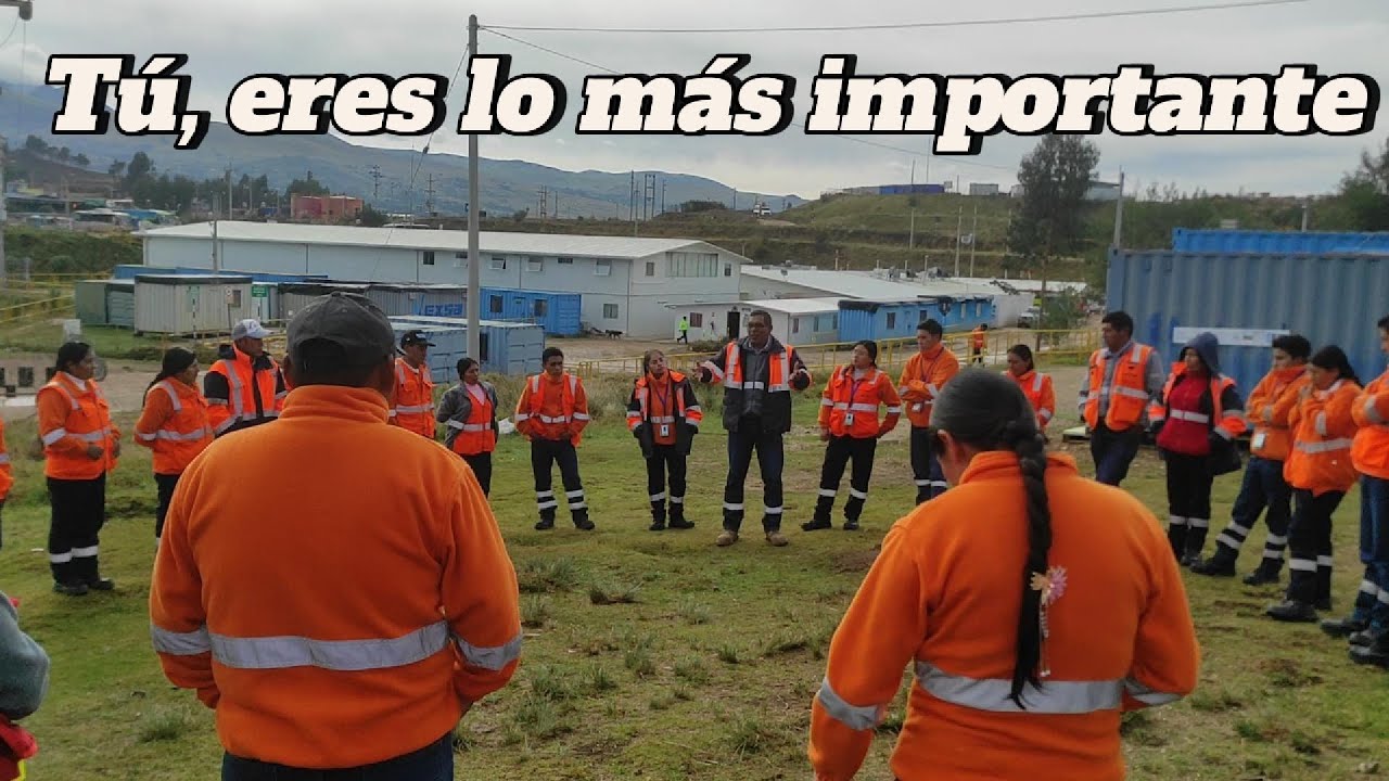 Charla de seguridad: Tú eres lo más importante