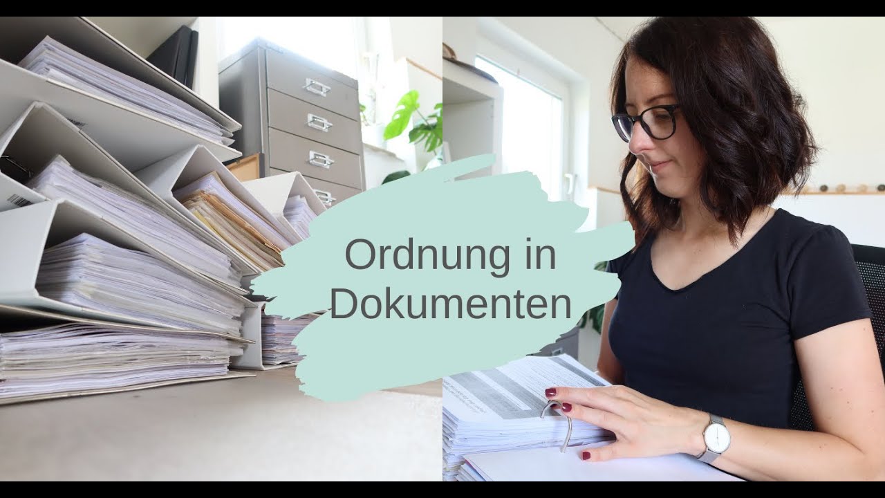 Faireinfache dein Leben⎜Ordnung in Dokumenten + Checkliste gratis