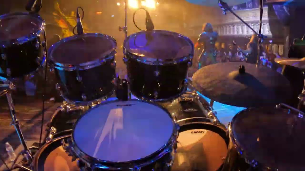 Gloryhammer - The Land of Unicorns Drum Cam (live Chicago 2024)