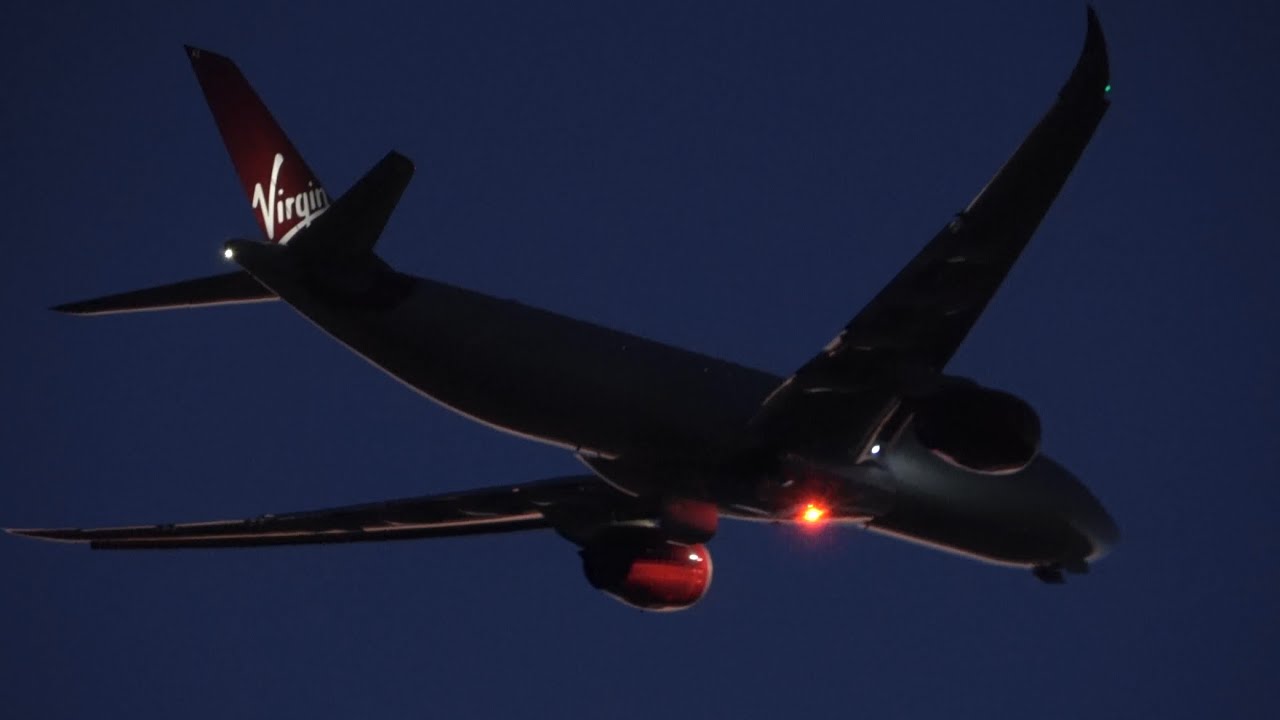 27R Night plane spotting departures at London Heathrow LHR! Incl Brand New Virgin Atlantic A330NEO!