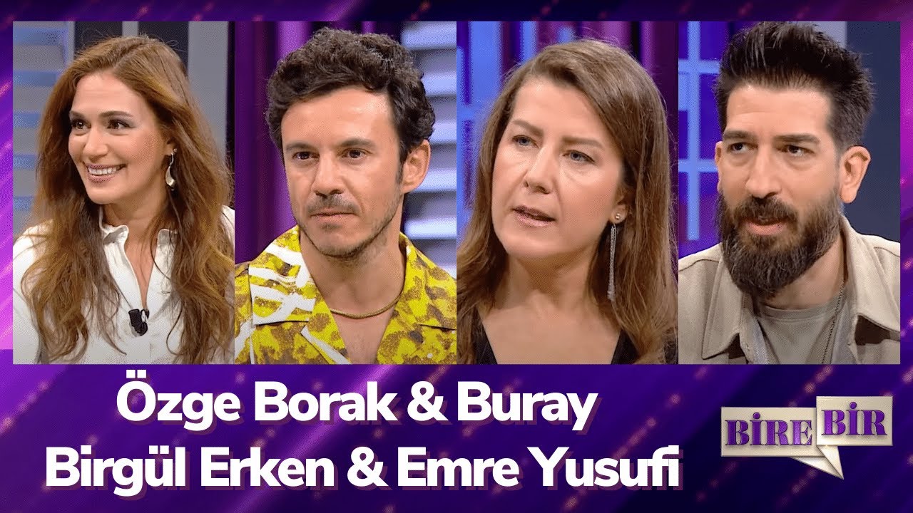 Özge Borak & Buray & Birgül Erken & Emre Yusufi - Fatih Altaylı ile Bire Bir | 26.10.2022