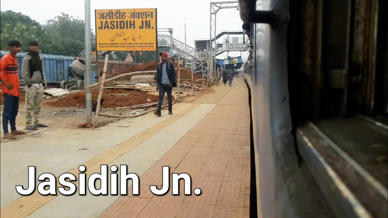 Entering Jasidih Junction Railway Station