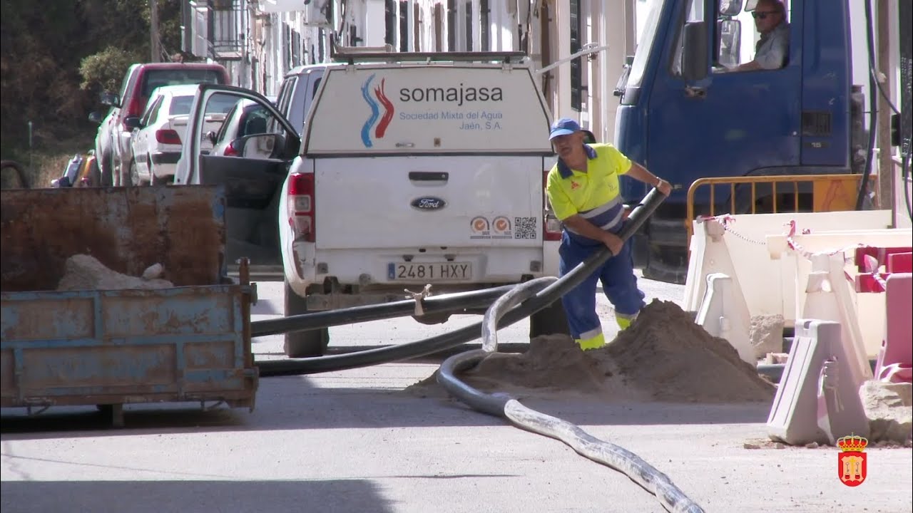 Peal de Becerro Obra en la calle Cazorla