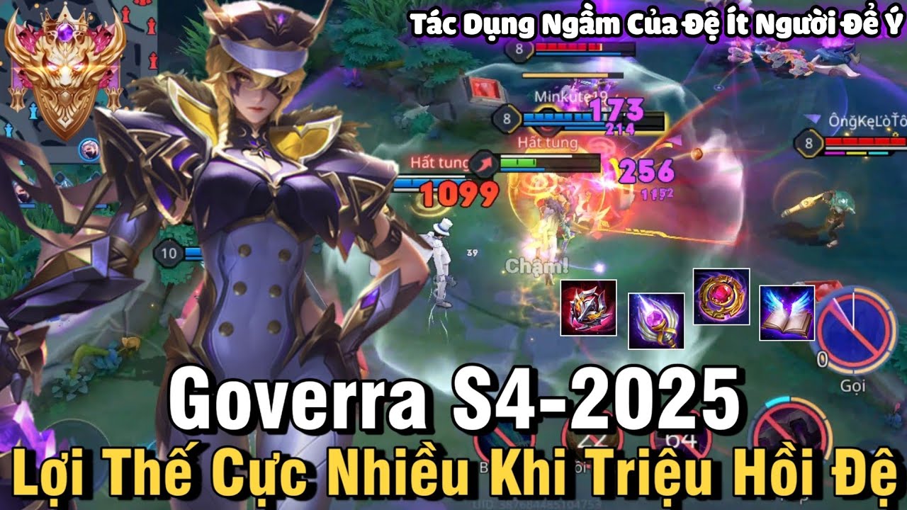 Goverra S4-2025 Li&ecirc;n Qu&acirc;n Mobile | C&aacute;ch Chơi, L&ecirc;n Đồ, Ph&ugrave; Hiệu, Bảng Ngọc Cho Goverra S4 2025 Đi Mid