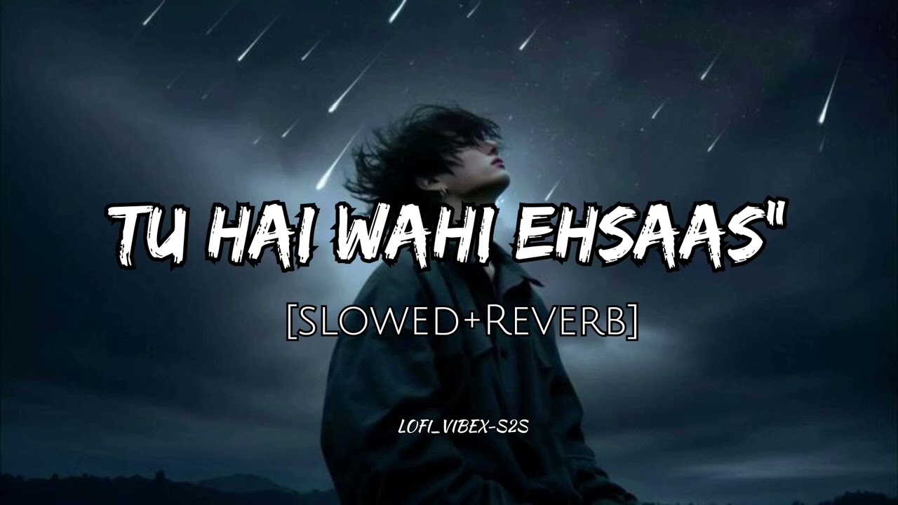 TU HAI WAHI SLOWED AND REVERB SAD 💔 SONG #lofi #song 
