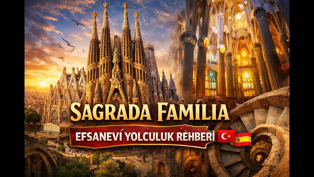 🏛️ Sagrada Familia: Bitmeyen Bir Rüyanın İçine Yolculuk
