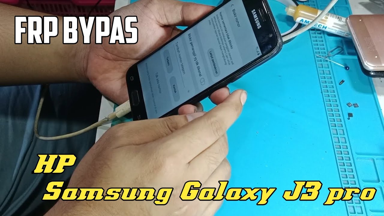 FRP bypas akun google, samsung galaxy j3 pro #tanpaPC