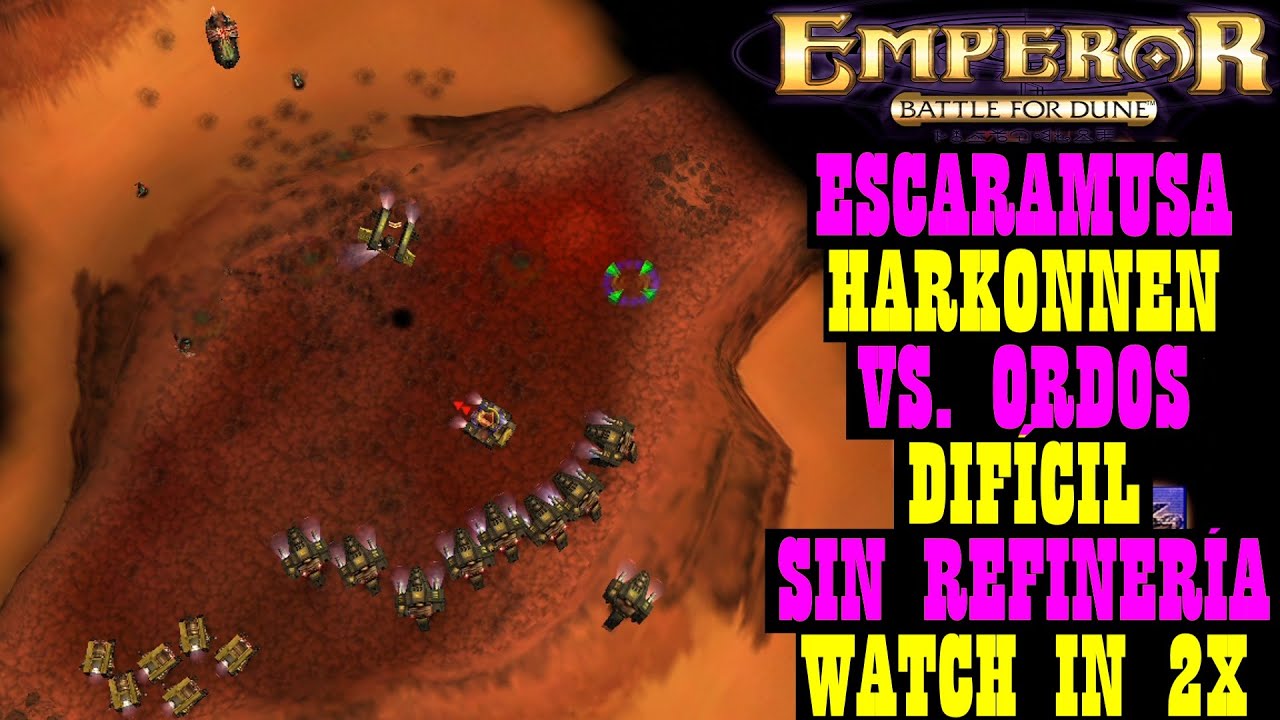 EMPEROR: SKIRMISH, VS. 1 HARD AI & NO REFINERY │ Gameplay by ClarkKane