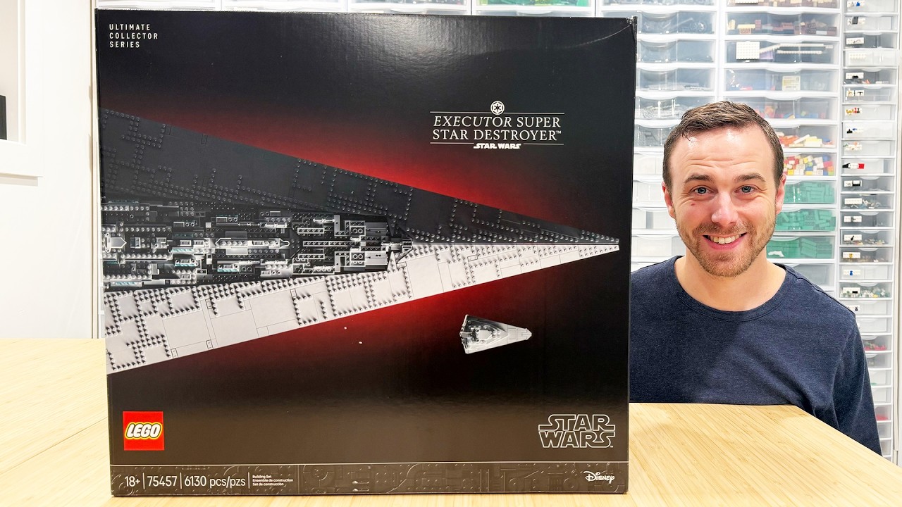 Распаковка и первый взгляд на LEGO UCS Executor Super Star Destroyer