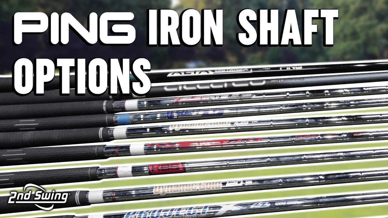 Варианты стержней для гольфа PING Irons | Какой стержень подойдет именно вам?